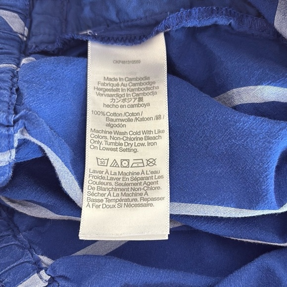 Madewell Crinkle Cotton Dolphin-Hem Shorts , sz medium - Picture 9 of 10